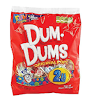 DUM DUMS ORIGINAL LOLLIPOPS, ASSORTED FLAVORS, 32 OZ., 1200 PIECES (071-1) THUMBNAIL