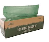 DOGGY POO BAGS, FIDO BAGGIES, PET WASTE STATION BAGS, 300/BOX, 10/CT THUMBNAIL