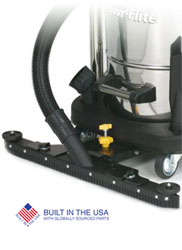 Squeegee Kit for PF55 and PF57, Wet/Dry Vacuum, Front Mount squeegee kit, Powr-Flite, Power Flight, Tonado LARGE