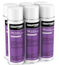 DISINFECTANT, FOAMING CLEANER 114 , COASTWIDE PROFESSIONAL , 19 OZ., 6 CANS/CT MAIN