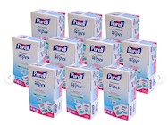 HAND SANITIZER WIPES, PURELL, ALCOHOL, FRAGRANCE FREE, 100/BX, 10 BOXES/CT THUMBNAIL