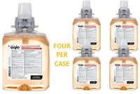 HAND SOAP REFILL, FOAMING, ANTIBACTERIAL, GOJO, "FRESH FRUIT" SCENT, 1250Ml, 4/cs MAIN