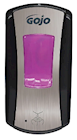 DISPENSER, GOJO, LIQUID FOAM SOAPS, FITS LTX-12 REFILLS, BLACK w/CHROME THUMBNAIL