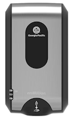 SOAP AND SANITIZER DISPENSER, ENMOTION GEN2, TOUCHLESS, BRUSHED STAINLESS STEEL LARGE