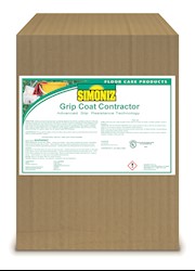 FLOOR FINISH, SIMONIZE GRIP-COAT, CONTRACTOR GRADE, (Compare to Diversey Premia), 5 GL, BIB LARGE