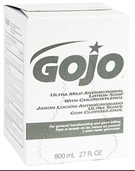 LOTION SOAP, GOJO ULTRA MILD, W/ CHLOROXYLENOL, REFILL, 800 ML LARGE