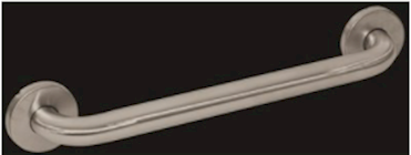 GRAB BAR, 12" X 1.25", CONCEALED SCREW, SATIN STAINLESS STEEL THUMBNAIL
