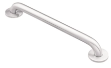 GRAB BAR, 18" X 1.25", CONCEALED SCREW, STAINLESS STEEL THUMBNAIL