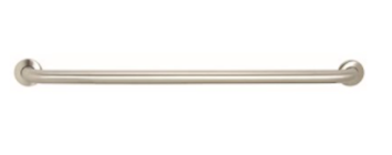 GRAB BAR, 18" X 1.5", CONCEALED SCREW, PREMIER, SATIN STAINLESS STEEL THUMBNAIL