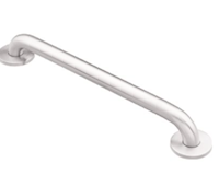 GRAB BAR, 24" X 1.25", CONCEALED SCREW, SECUREMOUNT, STAINLESS STEEL, MOEN HOME CARE MAIN