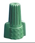 GROUND WIRE CONNECTOR, WING-TYPE, PREFERRED INDUSTRIES, GREEN, 500/CT THUMBNAIL