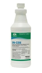 DISINFECTANT CLEANER AND DEODORIZER, THEOCHEM, IN-CIDE, 12/CT LARGE