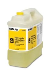 BLEACH, ECOLAB, LIQUID, CHLORINE, 2.5 GALLON LARGE