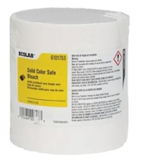 BLEACH, ECOLAB, SOLID COLOR SAFE, 3 LBS, 2/CT MAIN