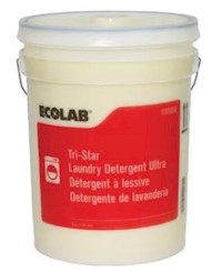 LAUNDRY DETERGENT, ULTRA, ECOLAB, TRISTAR, 5 GALLON MAIN