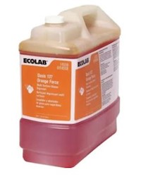 CLEANER, ECOLAB, OASIS 137, ORANGE FORCE, 2.5 GALLON MAIN