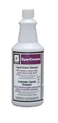 BATHROOM CLEANER, SPARTAN, SPARCREAM, LIME SCENT, 1 QT (MIN 14 / BULK) LARGE