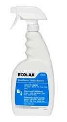 STAIN REMOVER, LAUNDRY, SPOTTER, ECOLAB, STAINBLASTER, GREASE REMOVER, 22 OZ, 4/CT LARGE