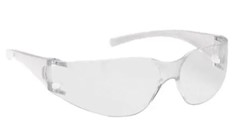 SAFETY GLASSES, LIGHTWEIGHT, DISPOSABLE, METAL-FREE, KLEENGUARD, CLEAR, 1/EA THUMBNAIL