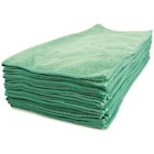 MICROFIBER CLOTH, GENERAL PURPOSE, GREEN, RENOWN, 16 X 16 IN, 12/PK THUMBNAIL