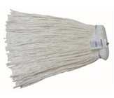 WET MOP HEADS, RENOWN, 4-PLY, CUT-END, WHITE, 24 OZ, 6/CT THUMBNAIL