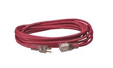 EXTENSION CORD, SOUTHWIRE, HEAVY-DUTY, RED, 25' LIGHTED END THUMBNAIL