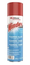 GLASS CLEANER, WINDEX, FOAMING, AEROSOL, 19.7 OZ, 1/EA LARGE