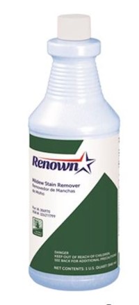 MILDEW STAIN REMOVER, RENOWN, PLEASANT SCENT, 32 OZ, 12/CT MAIN