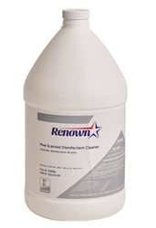 DISINFECTANT, RENOWN, PINE SCENT, 1 GALLON, 4/CT LARGE