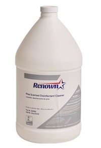 DISINFECTANT, RENOWN, PINE SCENT, 1 GALLON, 4/CT MAIN