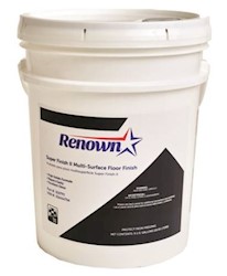 FINISH, MULTI-SURFACE, RENOWN SUPER FINISH II, 5 GALLON LARGE