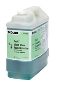 AIR FRESHENER, ECOLAB, OASIS, ISLAND WAVE SCENT, 2.5 GALLON MAIN