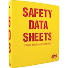 SDS 3-RING BILINGUAL BINDER, RED/YELLOW, 1.5" WIDTH, SAS THUMBNAIL