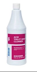 TOILET BOWL CLEANER, ECOLAB, SCIENTIFIC CLEAN, ACID, 32 OZ, 6/CT LARGE