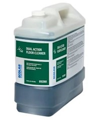 FLOOR CLEANER, CONCENTRATED, ECOLAB, SCIENTIFIC CLEAN, DUAL ACTION, 2.5 GALLON LARGE