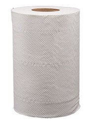 PAPER TOWELS, CENTER PULL, 2-PLY, OPTIMA, 8" X 12", WHITE, 6/CT LARGE
