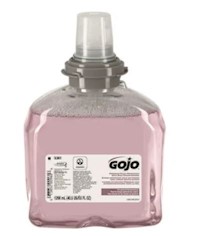HAND SOAP, FOAMING, REFILL, GOJO TFX, WITH SKIN CONDITIONERS, CRANBERRY SCENT, 1200 ML, 1/EA MAIN