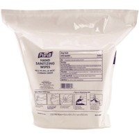 HAND SANITIZING WIPES, LEMON SCENT, PURELL, 1200/POUCH, 2/CS MAIN