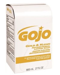 HAND SOAP, LOTION, GOJO, REFILL, ANTIMICROBIAL, 800 ML, 12/CT MAIN