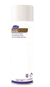 FURNITURE POLISH, DIVERSEY SHINE-UP, LEMON SCENT, AEROSOL, 19 OZ, 12/CT MAIN