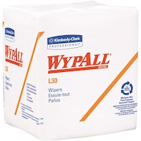WIPES, WYPALL, WHITE, STRONG & SOFT, 90/PK, 12/CS MAIN