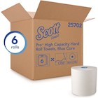 HARDWOUND PAPER TOWELS, WHITE, ABSORBENCY POCKETS, SCOTT, 7.5 IN, 6 ROLLS/CS, 6900 FT THUMBNAIL