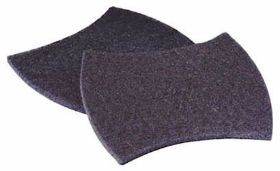 SCOURING PAD, POWER PAD, 3M SCOTCH-BRITE, 5.5"X3.9", PURPLE, 20/PK LARGE