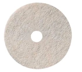 27", WHITE, BURNISHING FLOOR PAD, RENOWN, 5/CT LARGE