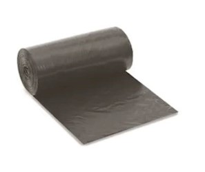33 GALLON, 1.2 MIL, 33" X 39", BLACK, RENOWN, 25 BAGS/ROLL, 6 ROLLS/CT LARGE