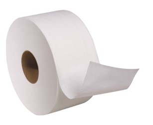 TOILET TISSUE, JUMBO JR, 2-PLY, TORK ADVANCED, 1075 SHEETS/ROLL, 12 ROLLS/CT LARGE