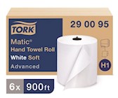 PAPER TOWELS, HARDWOUND, TORK ADVANCED, 290095, WHITE, 1136 SHEETS/ROLL, 6 ROLLS/CT THUMBNAIL