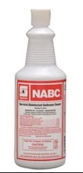 RESTROOM CLEANER, DISINFECTANT, SPARTAN, NABC, FLORAL SCENT, 1 QT, 12/CT LARGE