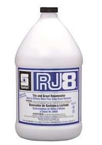 BATHROOM CLEANER, TILE & GROUT REJUVENATOR, SPARTAN RJ8, MINT SCENT, 1 GALLON, 4/CT MAIN