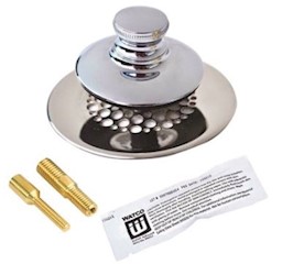 BATHTUB STOPPER, UNIVERSAL "PUSH-PULL" FROM WATCO LARGE